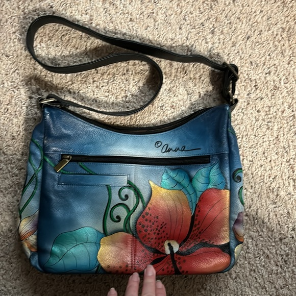 Anna Medium Hobo Midnight Floral - Picture 2 of 8
